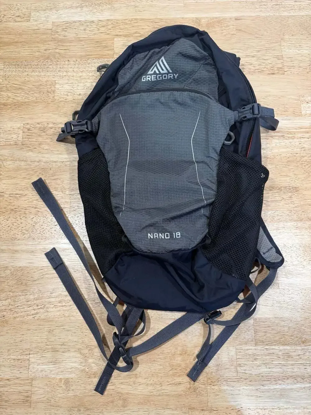Gregory Nano 18 Backpack in Black